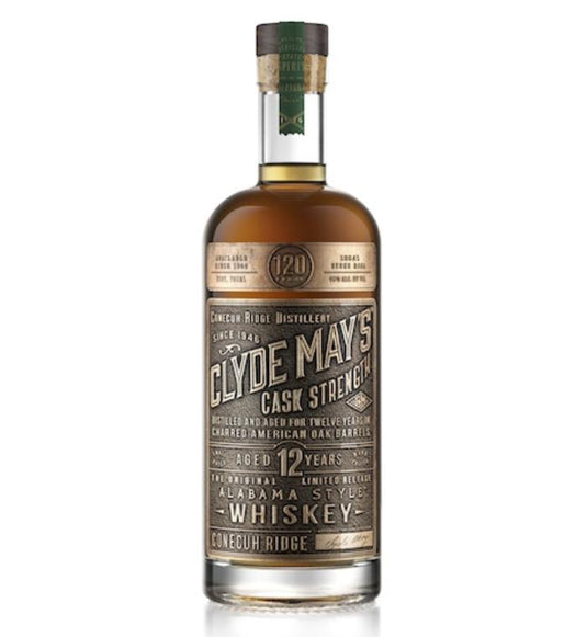 Clyde May’s 12 Year Old Cask Strength - Main Street Liquor