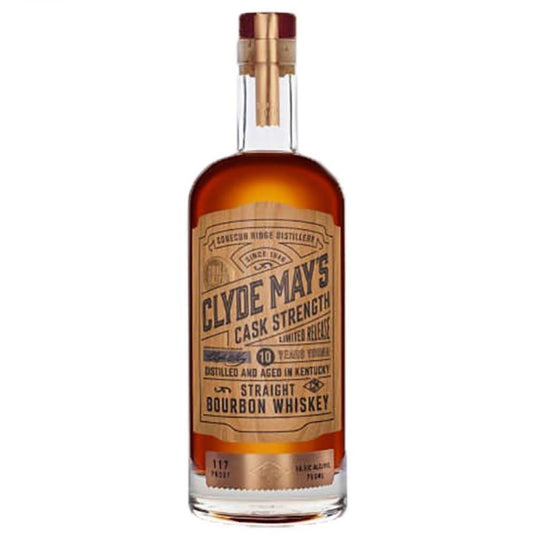 Clyde May’s Cask Strength 10 Year Old Bourbon - Main Street Liquor