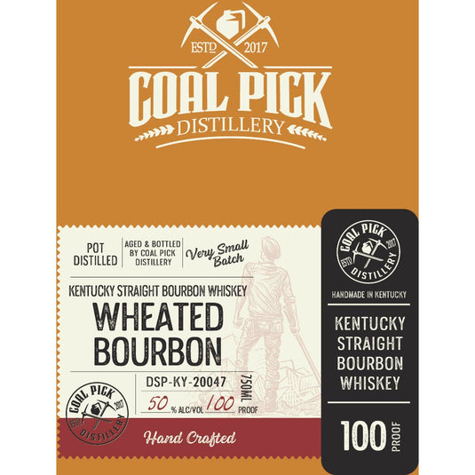 Coal Pick Distillery Wheated Bourbon - Main Street Liquor