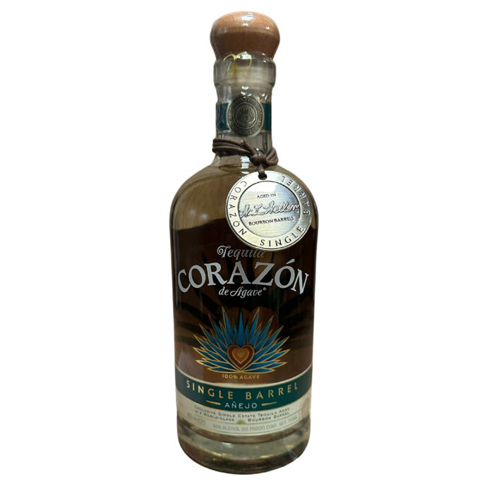 Corazon Tequila Anejo Single Barrel Aged in William Larue Weller Barrels By Main Street Liquor - Main Street Liquor