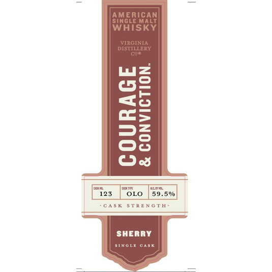 Courage & Conviction Oloroso Sherry Single Cask - Main Street Liquor