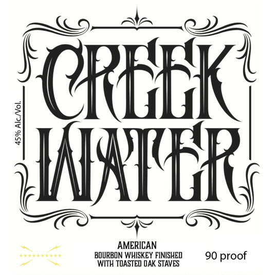 Creek Water Bourbon Whiskey - Main Street Liquor
