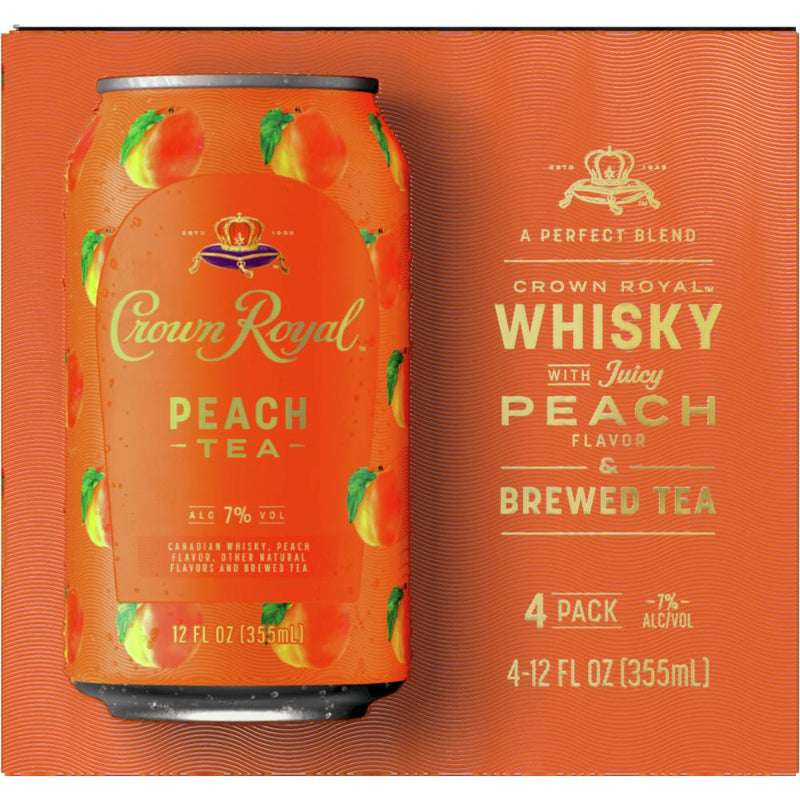 Load image into Gallery viewer, Crown Royal Peach Tea Canned Cocktail - Main Street Liquor
