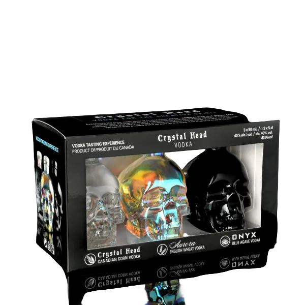 Load image into Gallery viewer, Crystal Head Vodka 3 x 50ml Mini Pack - Main Street Liquor
