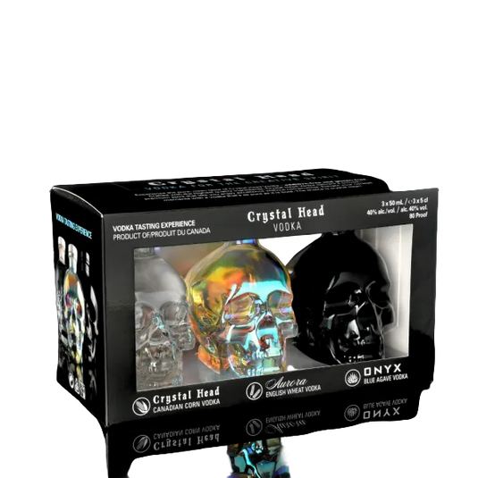 Crystal Head Vodka 3 x 50ml Mini Pack - Main Street Liquor