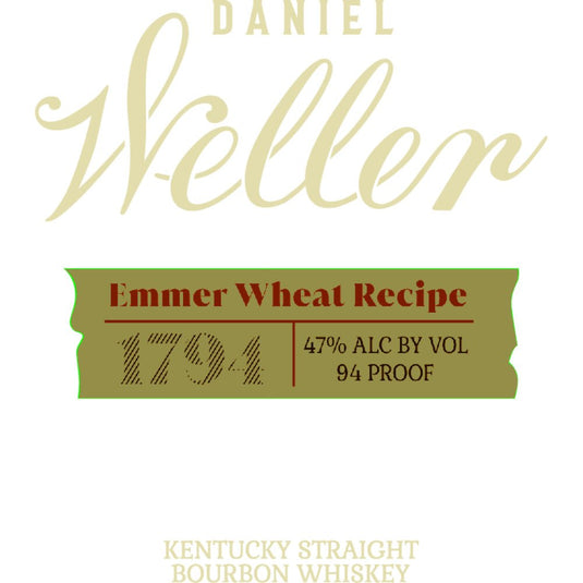 Daniel Weller Emmer Wheat Recipe Kentucky Straight Bourbon - Main Street Liquor