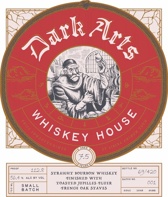 Dark Arts Whiskey House Straight Bourbon Whiskey 7.5 Years Small Batch - Main Street Liquor