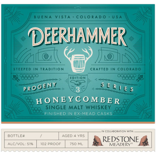 Deerhammer Progeny Series Honeycomber Single Malt Whiskey - Main Street Liquor
