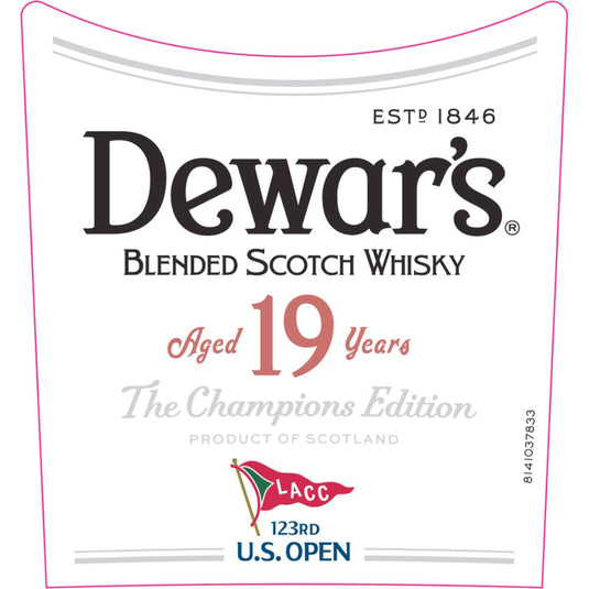 Dewar's 19 Year Old US Open The Champions Edition 2023 - Main Street Liquor