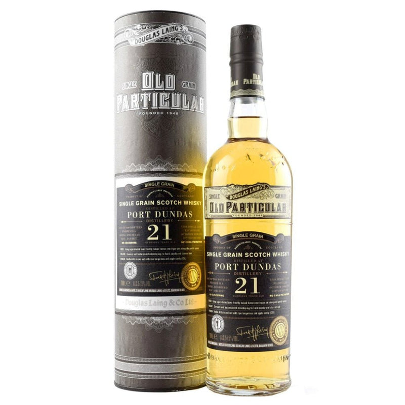 Load image into Gallery viewer, Douglas Laing Old Particular Single Grain Port Dundas 21 Year Old - Main Street Liquor
