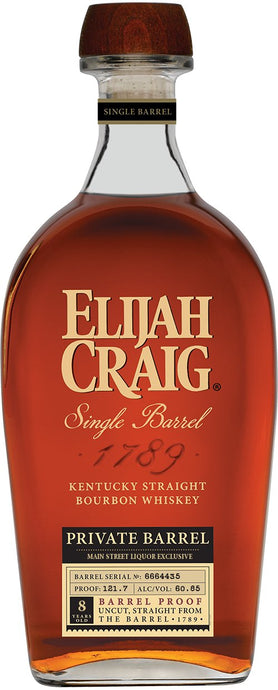 Elijah Craig Barrel Proof Private Barrel Pick - Main Street Liquor