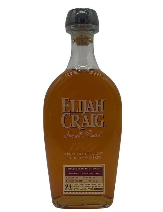 Elijah Craig Small Batch 9 Year Ralphs Exclusive Barrel - Main Street Liquor