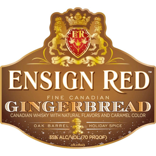 Ensign Red Gingerbread Canadian Whisky - Main Street Liquor