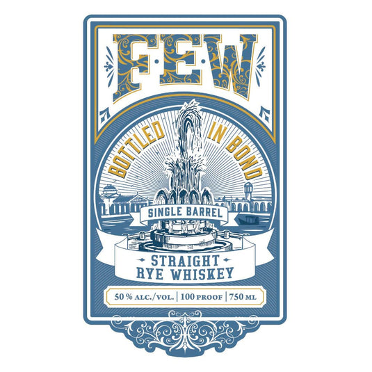 FEW Bottled in Bond Straight Rye Whiskey - Main Street Liquor