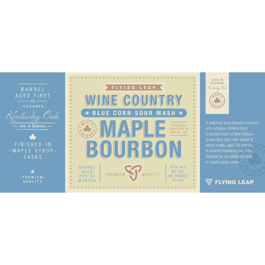 Flying Leap Wine Country Maple Bourbon - Main Street Liquor