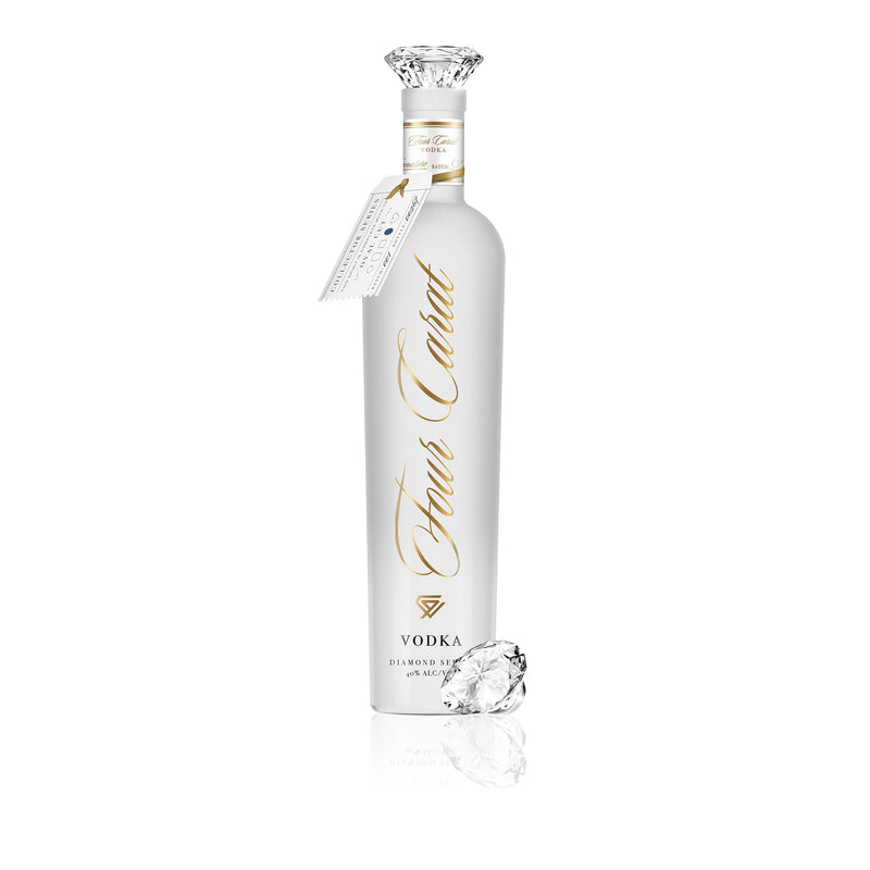 Load image into Gallery viewer, Four Carat Vodka Collectors Edition With Diamond Cut Closure - Main Street Liquor

