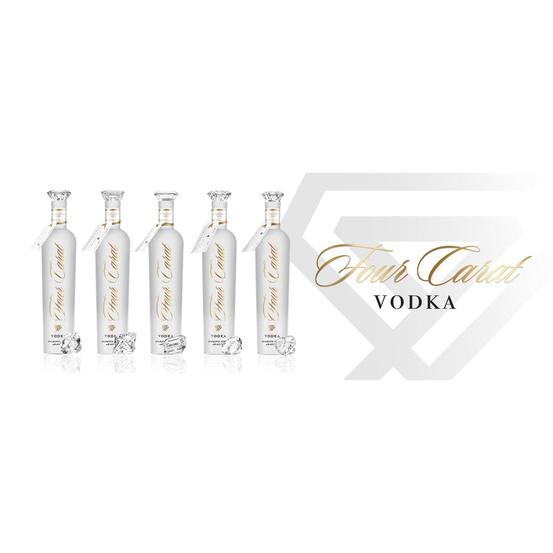 Load image into Gallery viewer, Four Carat Vodka Collectors Edition With Diamond Cut Closure - Main Street Liquor
