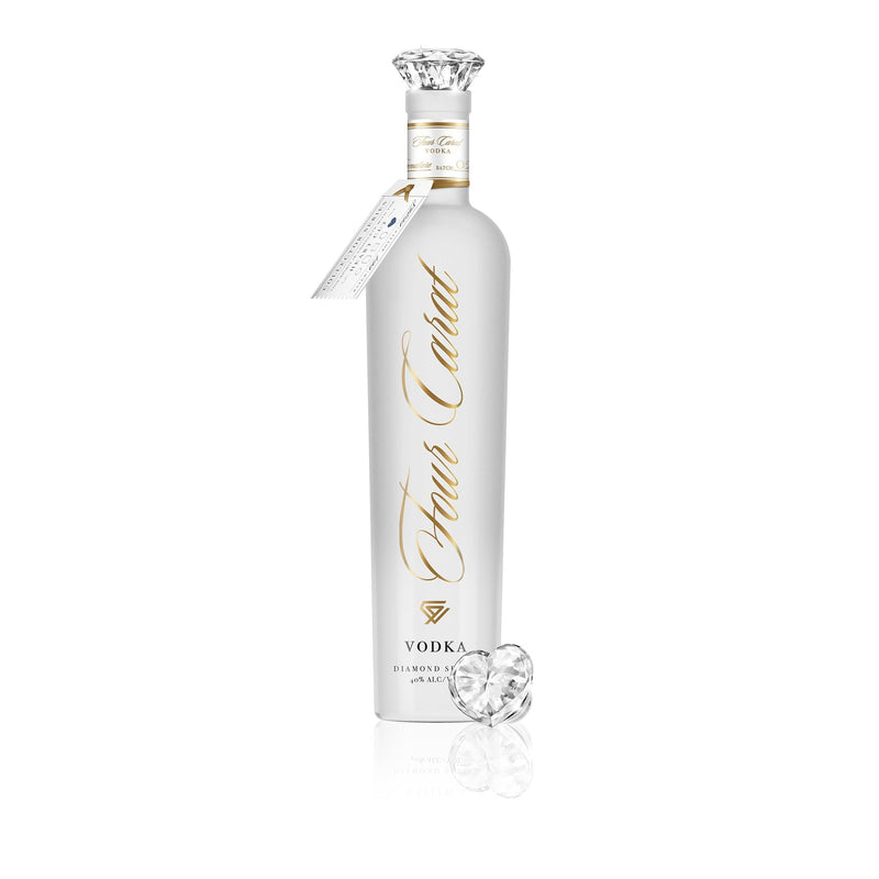 Load image into Gallery viewer, Four Carat Vodka Collectors Edition With Diamond Cut Closure (Full Set) - Main Street Liquor
