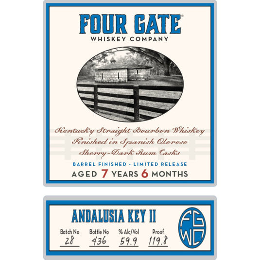 Four Gate Andalusia Key II Bourbon - Main Street Liquor