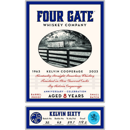 Four Gate Kelvin Sixty 8 Year Old Straight Bourbon - Main Street Liquor