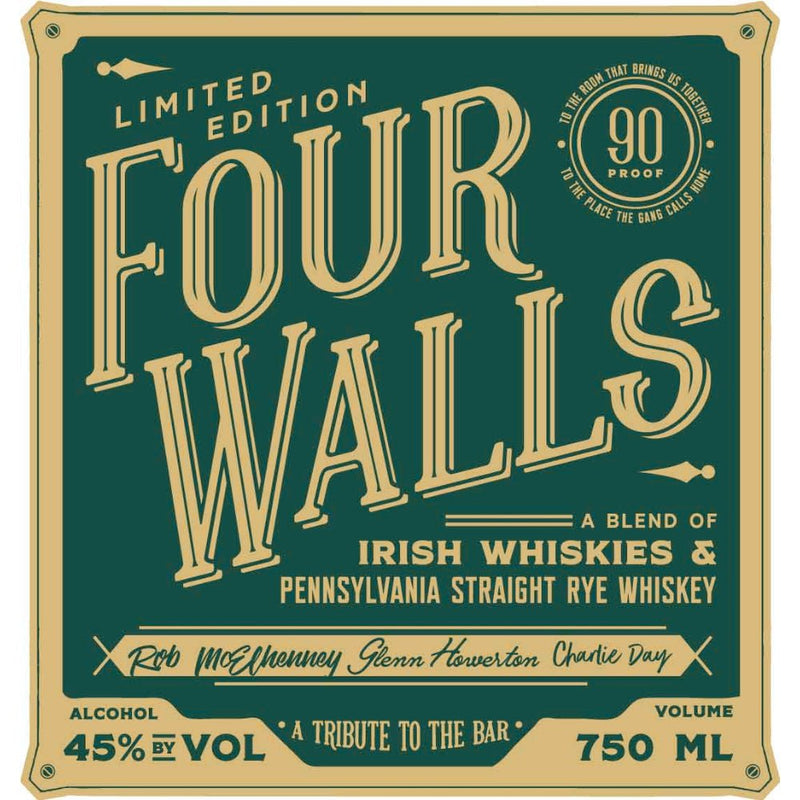 Load image into Gallery viewer, Four Walls Irish American Whiskey - Main Street Liquor
