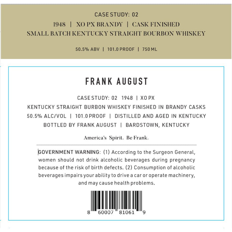 Load image into Gallery viewer, Frank August Bourbon Case Study: 02 - Main Street Liquor

