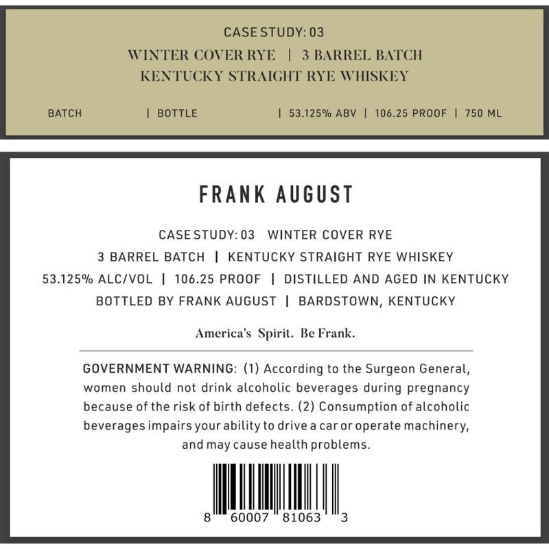 Load image into Gallery viewer, Frank August Case Study: 03 - Main Street Liquor
