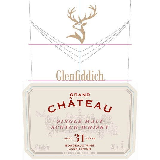 Glenfiddich 31 Year Old Grand Chateau Bordeaux Wine Cask Finish - Main Street Liquor