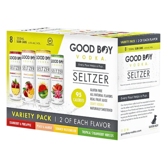 Buy Good Boy Seltzer - Variety Pack 8pk® Online | Bourbon Hunt USA