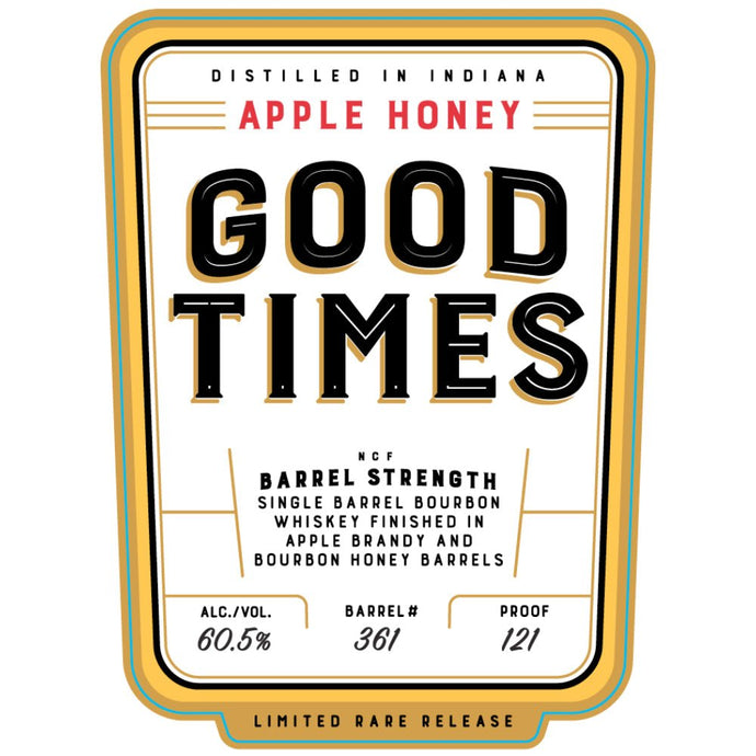 Good Times Apple Honey Bourbon - Main Street Liquor