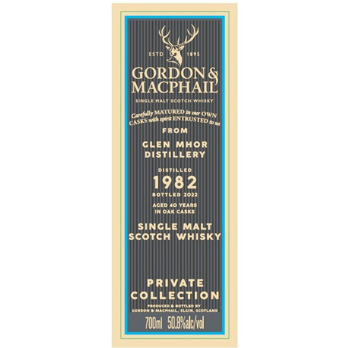 Gordon & Macphail 1982 Glen Mhor 40 Year Old - Main Street Liquor