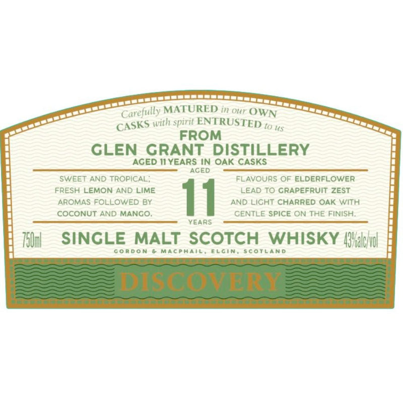 Load image into Gallery viewer, Gordon &amp; Macphail Glen Grant 11 Year Old Discovery - Main Street Liquor
