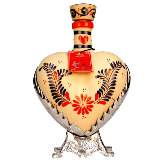 Grand Love Ceramic Red Heart Extra Anejo - Main Street Liquor