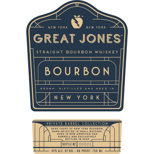 Great Jones Private Barrel Collection Straight Bourbon - Main Street Liquor