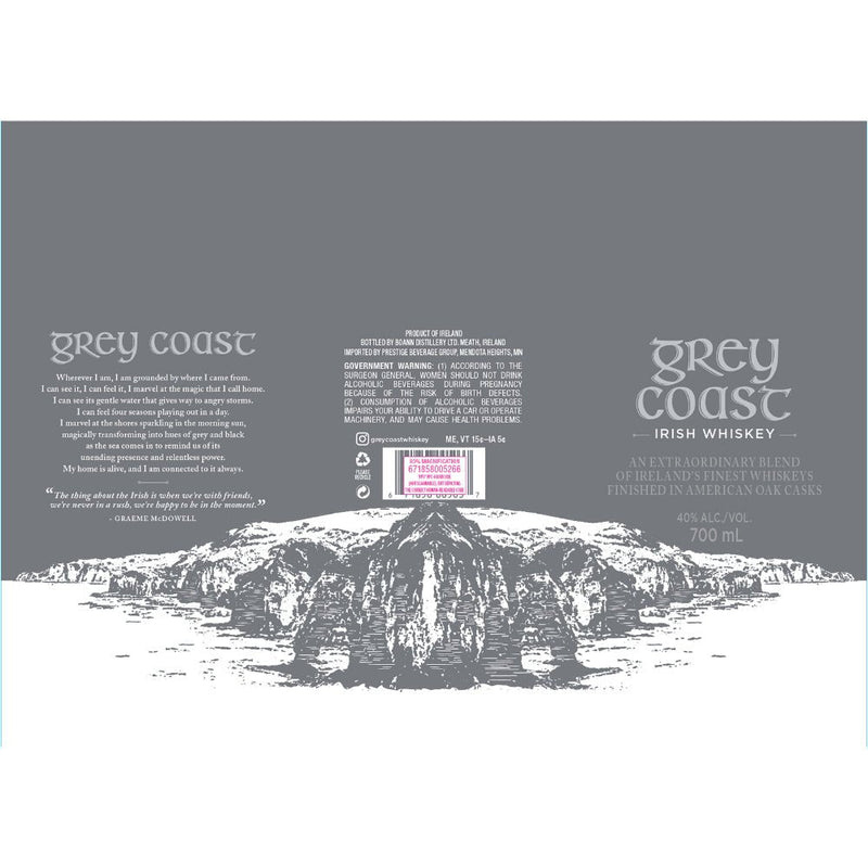 Load image into Gallery viewer, Grey Coast Irish Whiskey - Main Street Liquor

