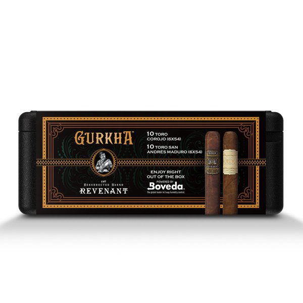 Load image into Gallery viewer, Gurkha 20 Premium Cigars Set + Personal Humidor by CigarBros - Main Street Liquor
