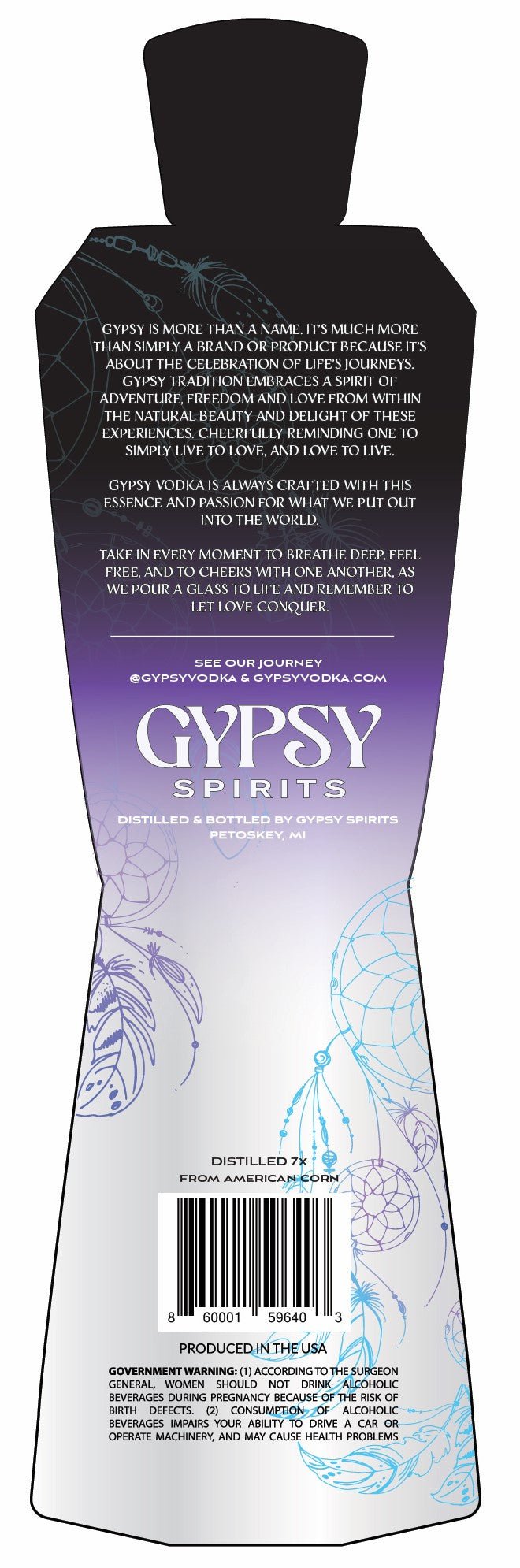 Load image into Gallery viewer, Gypsy Vodka - Main Street Liquor
