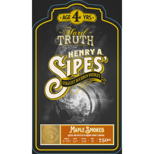 Hard Truth Henry A. Sipes Maple Smoked Straight Bourbon - Main Street Liquor
