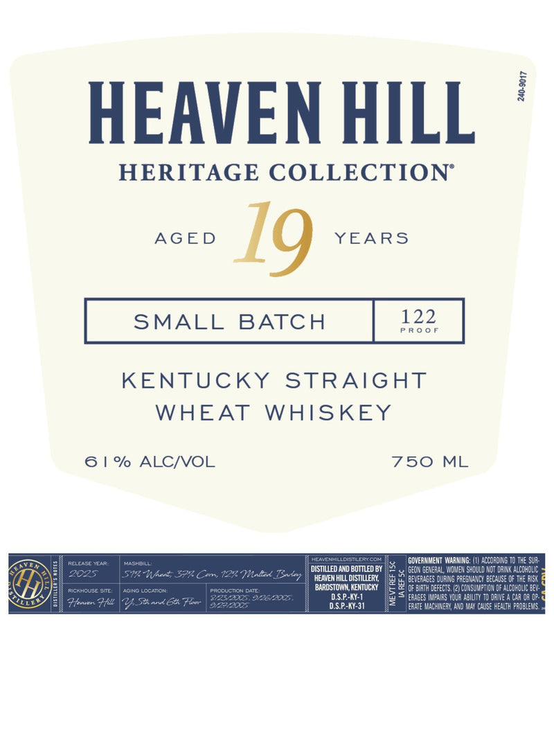 Load image into Gallery viewer, Heaven Hill Heritage Collection 19 Year Old Kentucky Straight Wheat Whiskey - Main Street Liquor
