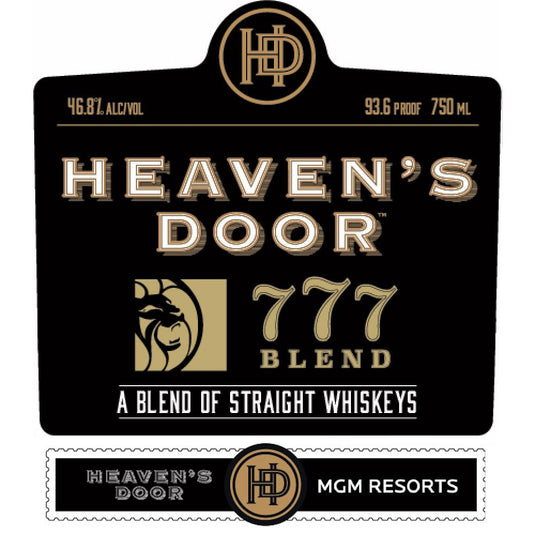 Heaven's Door 777 Blend - Main Street Liquor