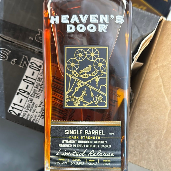 Heaven's Door Single Barrel Cask Strength 120.7 - Main Street Liquor