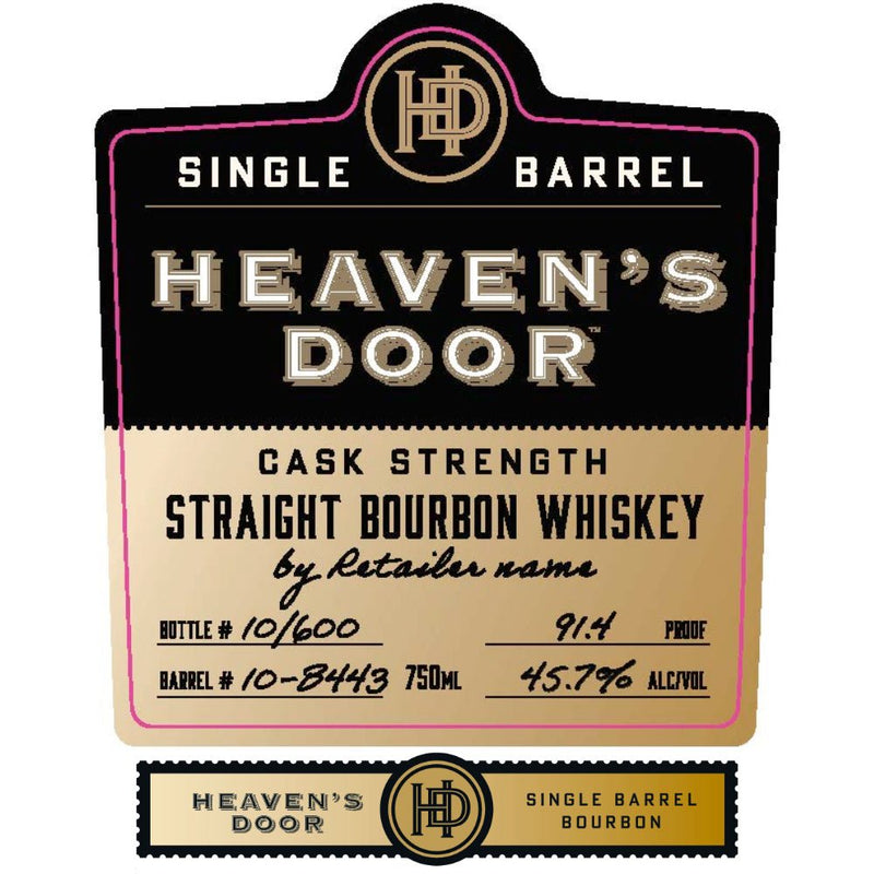 Load image into Gallery viewer, Heaven&#39;s Door Single Barrel Cask Strength - Main Street Liquor
