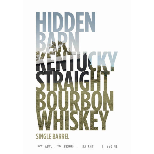 Hidden Barn Kentucky Straight Bourbon - Main Street Liquor