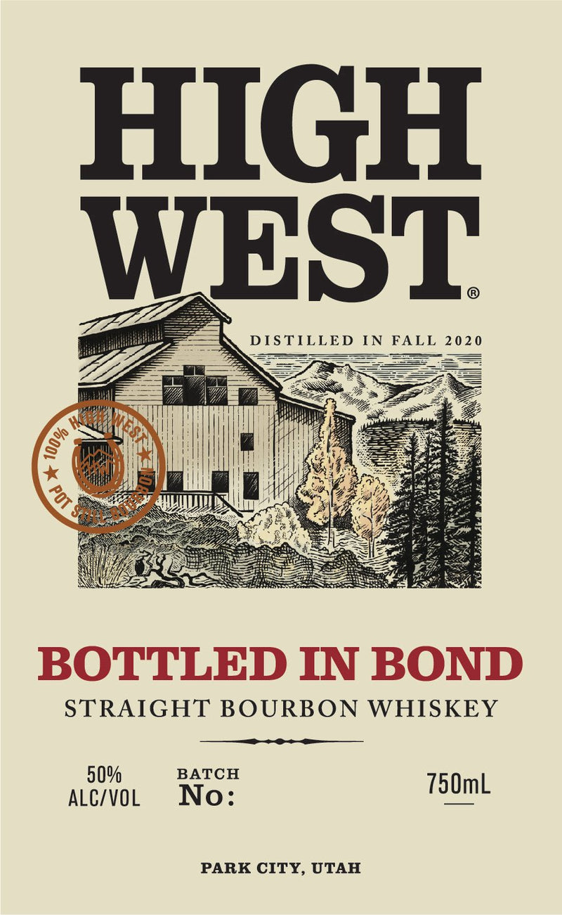 Load image into Gallery viewer, High West Bottled in Bond Straight Bourbon Whiskey - Main Street Liquor
