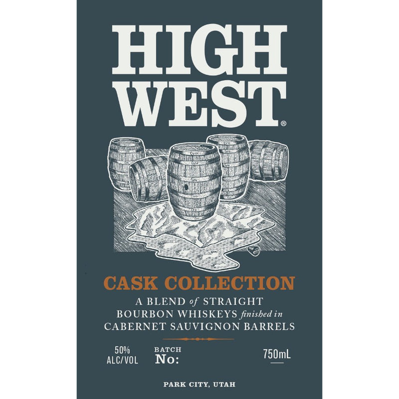 Load image into Gallery viewer, High West Cask Collection Bourbon Finished in Cabernet Sauvignon Barrels - Main Street Liquor
