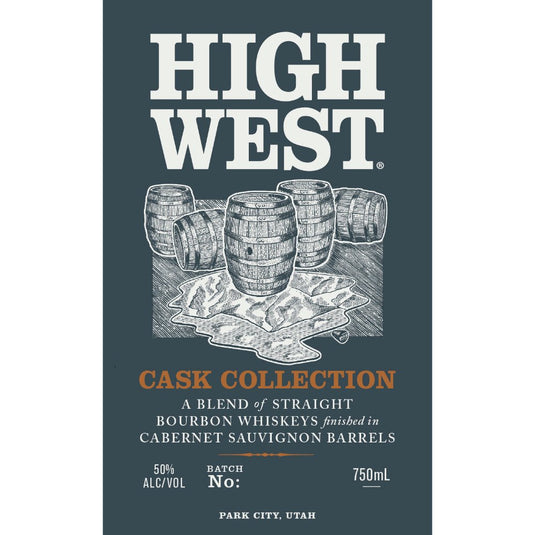 High West Cask Collection Bourbon Finished in Cabernet Sauvignon Barrels - Main Street Liquor