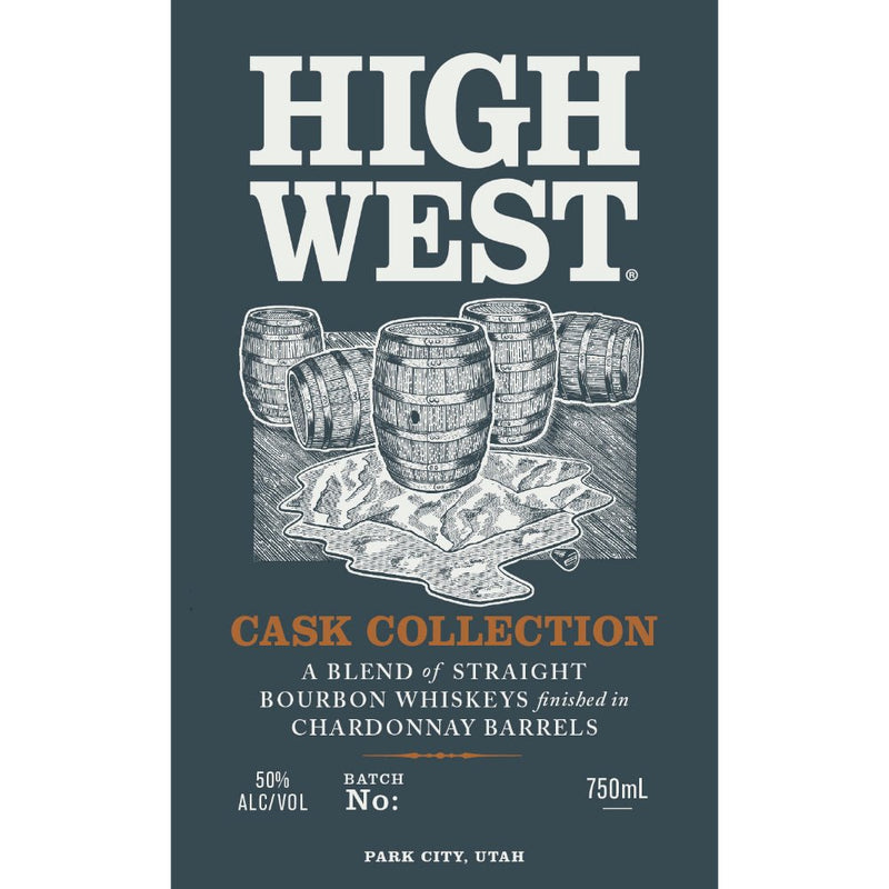 Load image into Gallery viewer, High West Cask Collection Bourbon Finished in Chardonnay Barrels - Main Street Liquor
