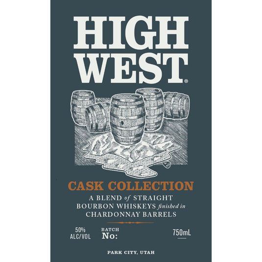 High West Cask Collection Bourbon Finished in Chardonnay Barrels - Main Street Liquor