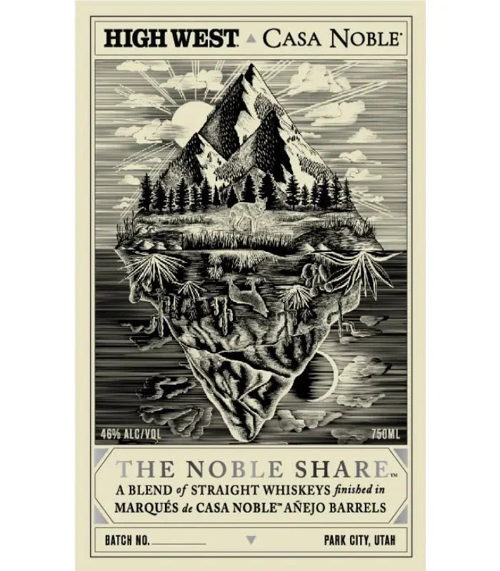 Load image into Gallery viewer, High West x Casa Noble The Noble Share Straight Whiskey 750mL - Main Street Liquor
