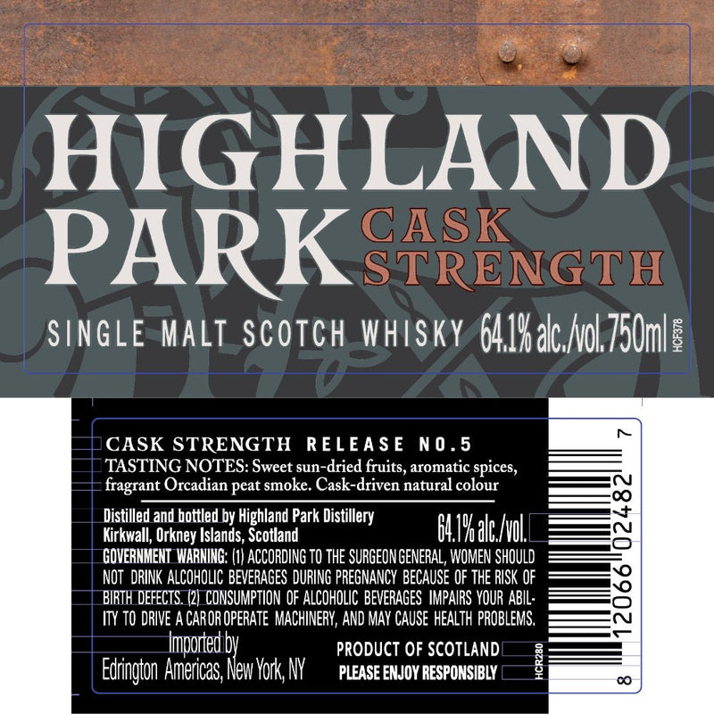 Load image into Gallery viewer, Highland Park Cask Strength Release No. 5 - Main Street Liquor
